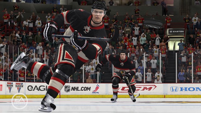 Klik pro zvětšení (NHL 11 - X360 recenze)