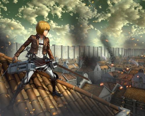 Attack on Titan v PS4 záberoch