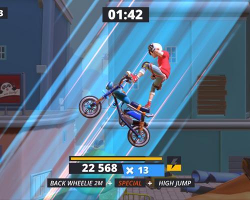 Urban Trial Tricky na Switch vyzerá nesmierne zábavne