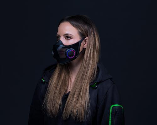 Razer chce skutočne začať vyrábať svoj RGB respirátor