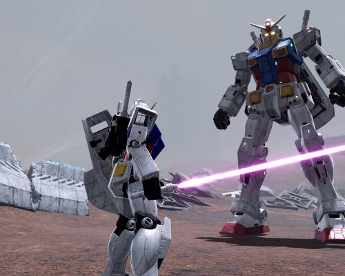 Příběh a postavy v Gundam Breaker 4