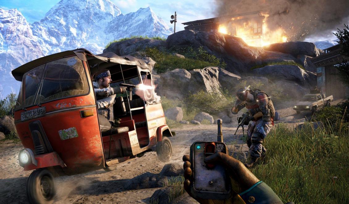 E3 2014: Far Cry 4 předvádí jízdu na slonovi