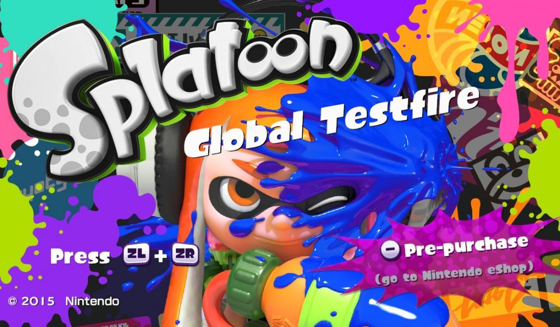 Demo Splatoon pouze tuhle sobotu!