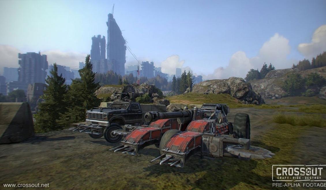 Nová hra z postapokalyptického světa - Crossout 