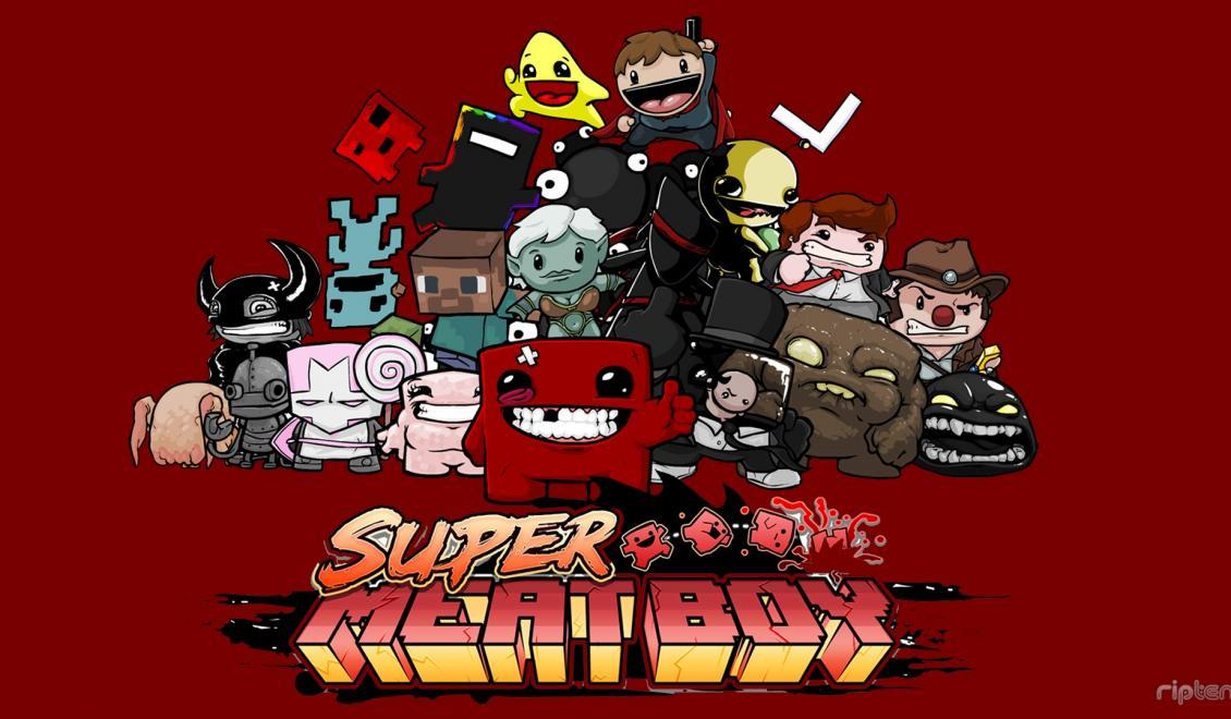 Super Meat Boy na PS4 a Vita