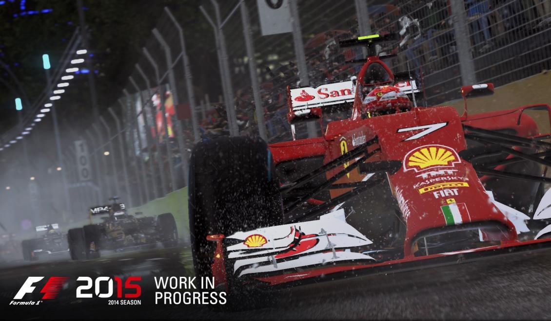 F1 2015 v gameplay záběrech