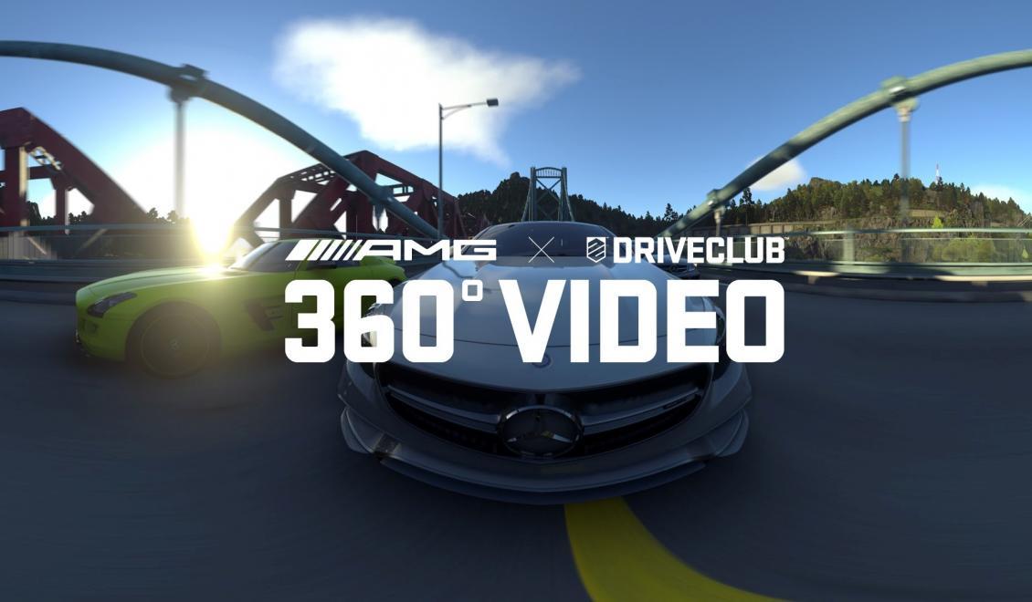 První 360° video z Driveclub PS4 je skvělé