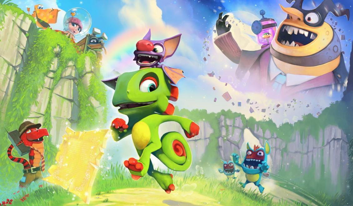 Yooka-Laylee finišuje a čoskoro sa ukáže svetu