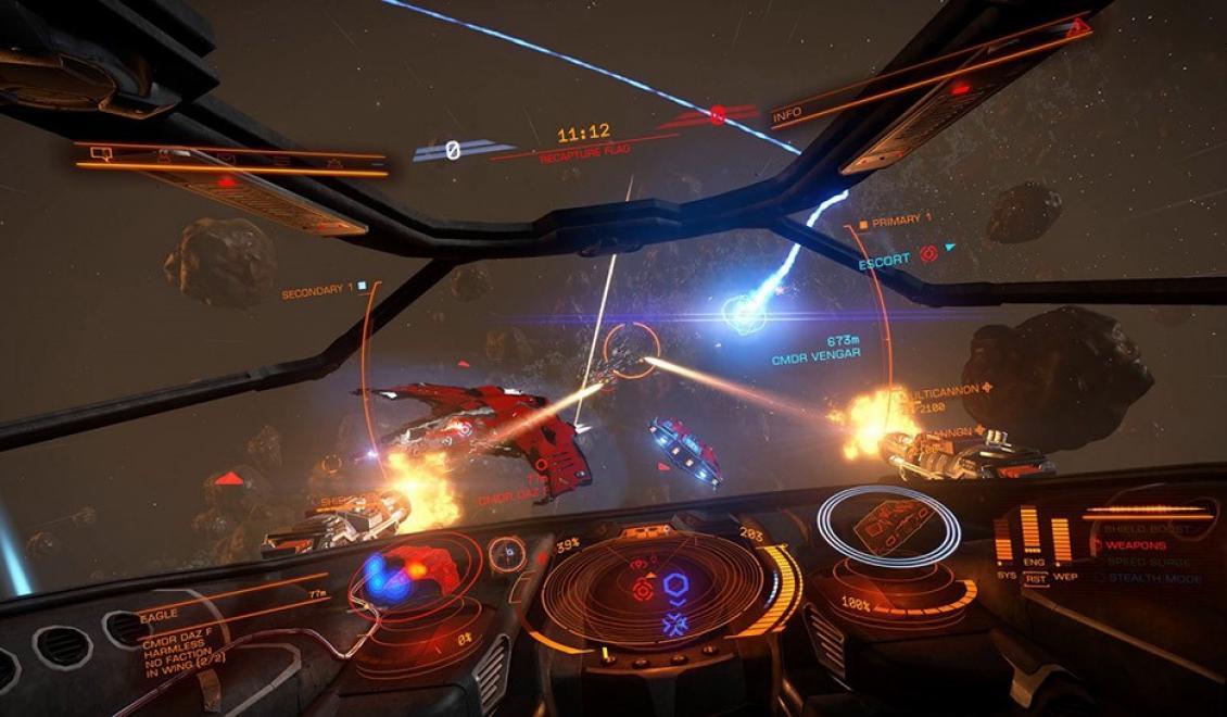 Elite Dangerous: Arena je dočasne zadarmo