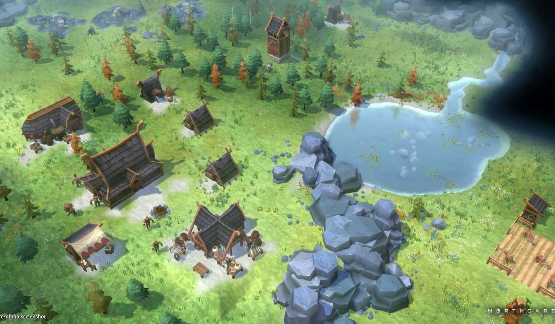 Northgard přpomíná klasické Settlers