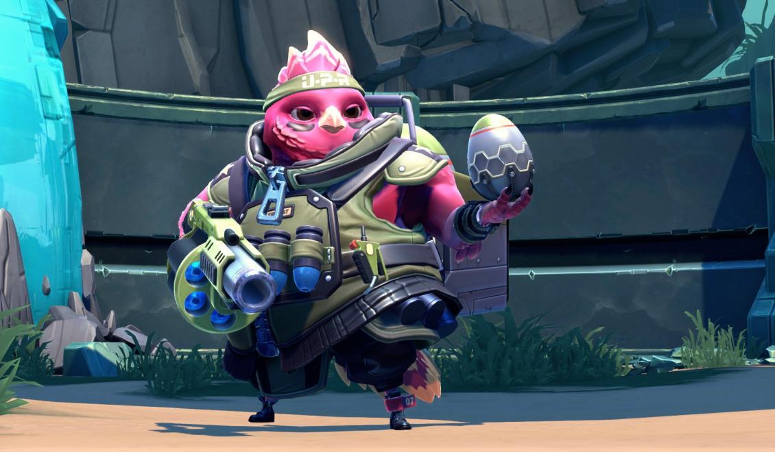 Ernest je nová slepice v Battleborn