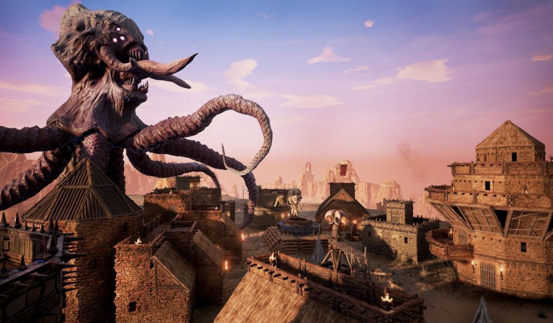 Conan Exiles ukazuje boj a príšery