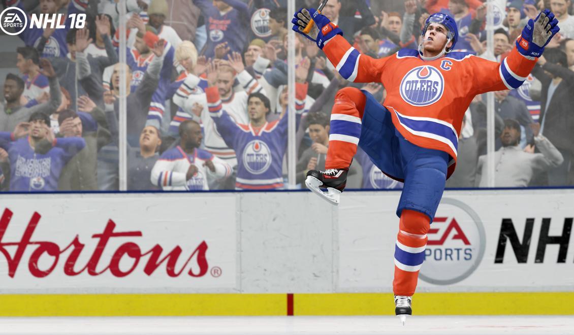 NHL 18 má obálku a nový gameplay trailer