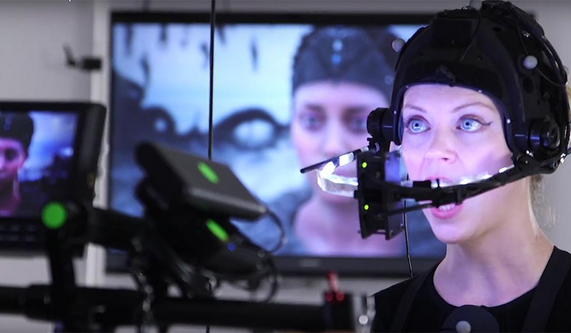 Ukázka živého motion capture pro Hellblade