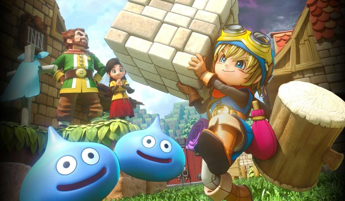 Dragon Quest Builders a gameplay zo Switch verzie