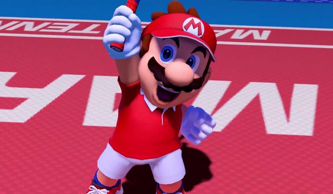 Jimmy Fallon si užíva nový Mario Tennis