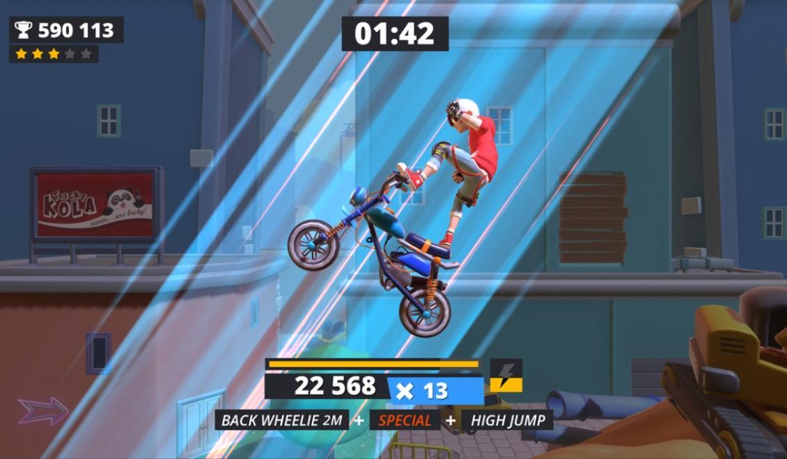 Urban Trial Tricky na Switch vyzerá nesmierne zábavne