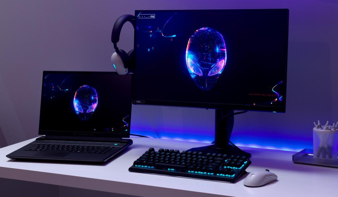 Alienware představuje monitor s obnovovací frekvencí 500 Hz