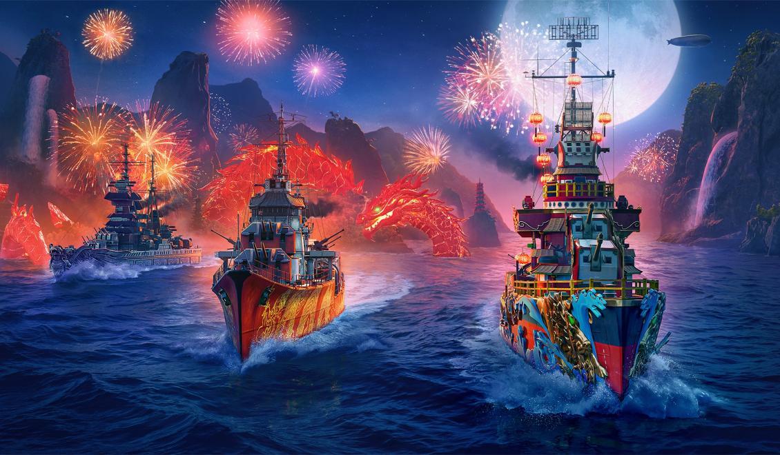 Nový lunární rok přináší nové přílivy a odlivy ve hře World of Warships