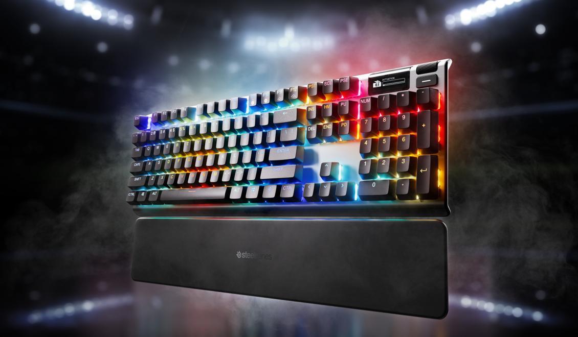 Třetí generace klávesnic SteelSeries Apex Pro Gen 3 opět posouvá hranice