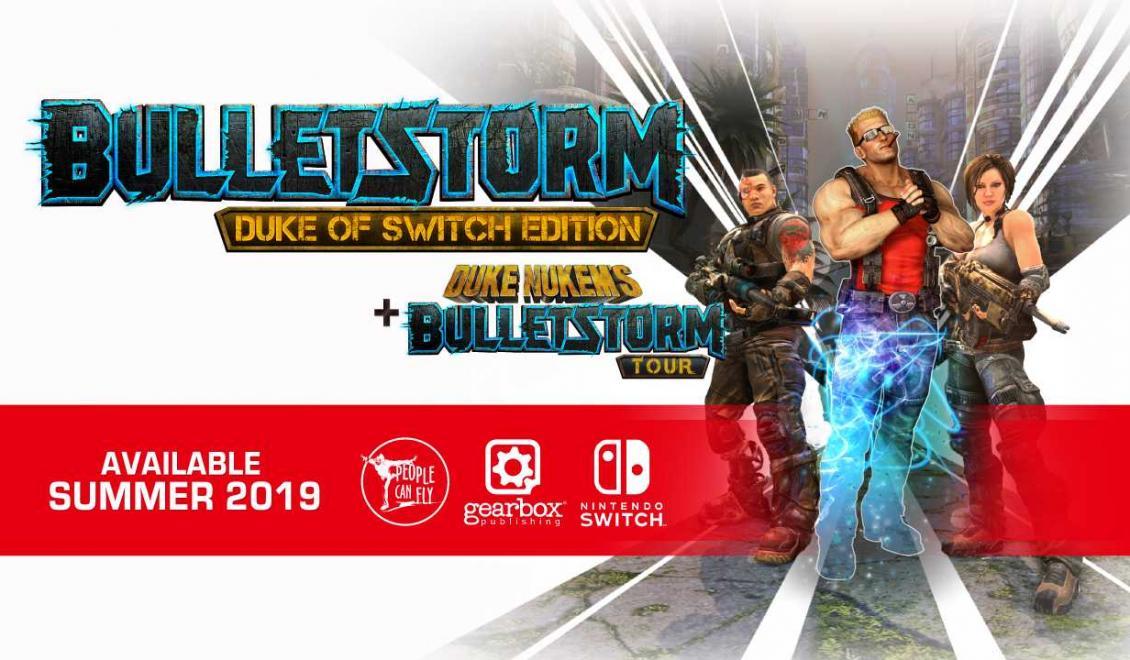 Bulletstorm dorazí na Switch