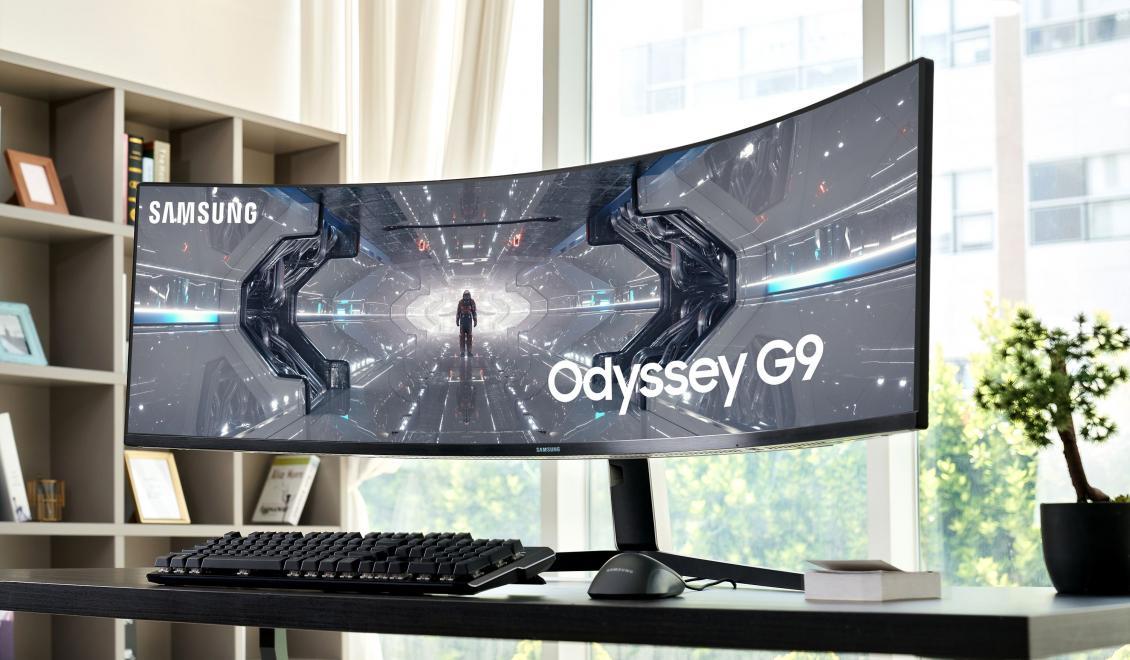 Samsung představuje nejvýkonnější zakřivený herní monitor na světě