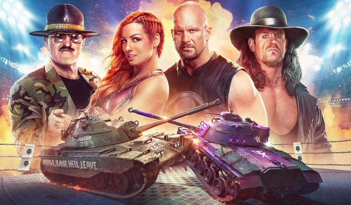 Wrestlingové hvězdy WWE vstupují do World of Tanks Console