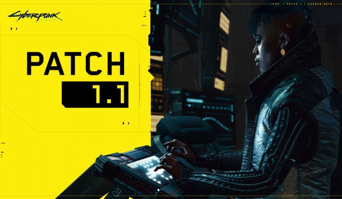 Cyberpunk 2077 dostáva prvý veľký patch 1.1