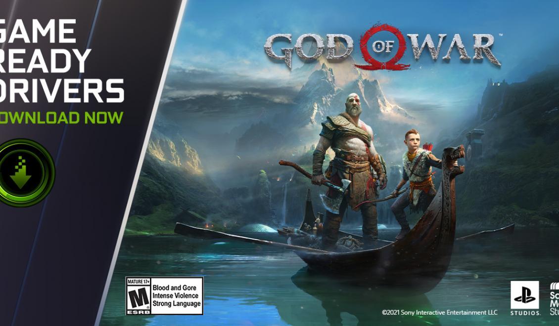 Game Ready ovladače přinášejí optimalizaci pro God of War i funkci DLDSR pro lepší obraz