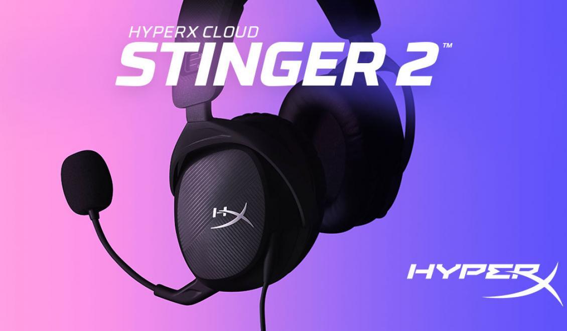 HyperX přináší vylepšený herní headset Cloud Stinger 2