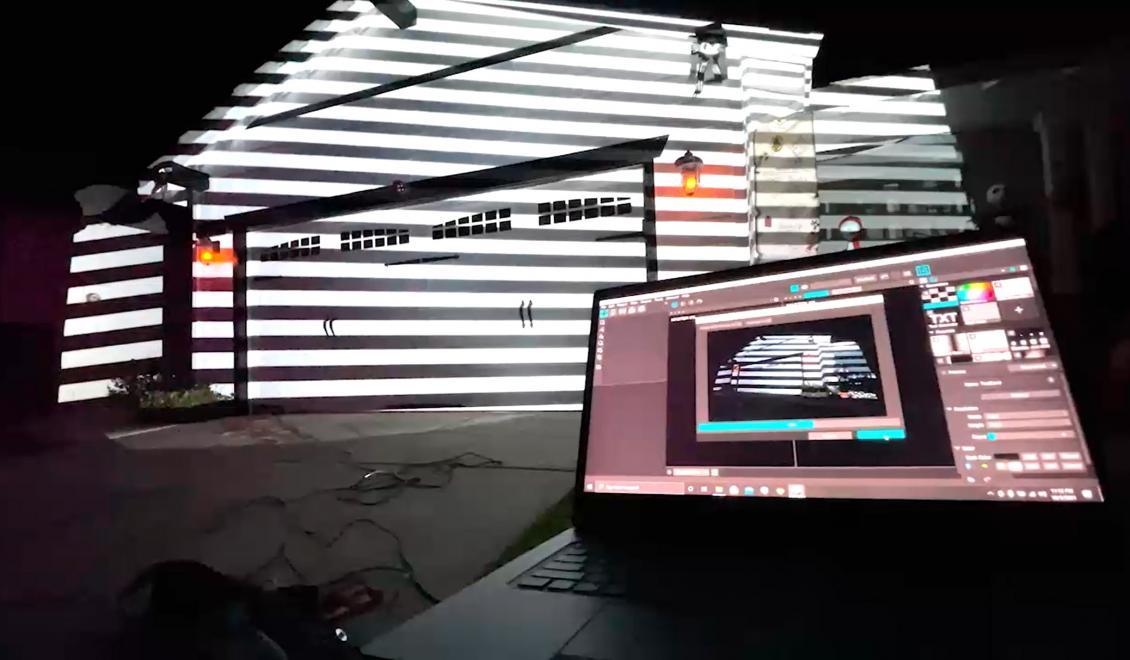 NVIDIA Studio usnadňuje tvorbu videomappingu v domácích podmínkách