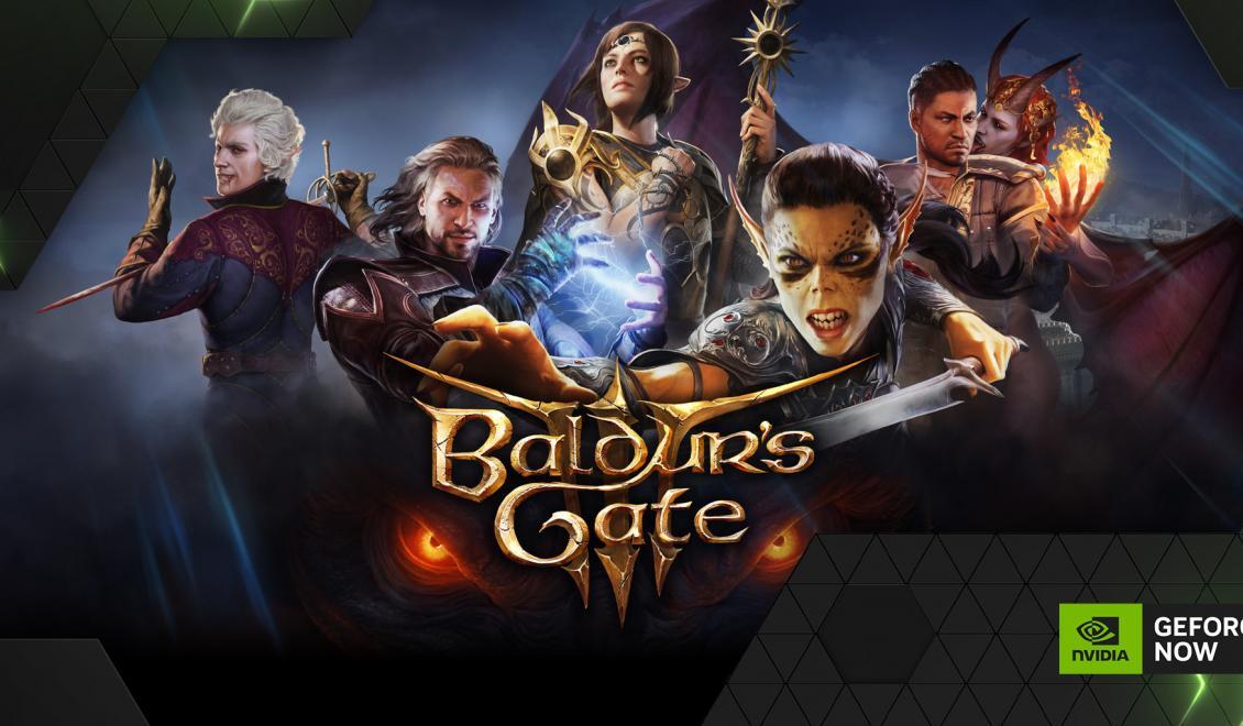 Baldur's Gate 3 je podporována v GeForce NOW