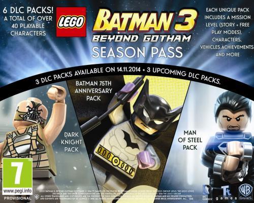 Lego Batman 3 Beyond Gotham plánuje season pass a my poznáme jeho obsah