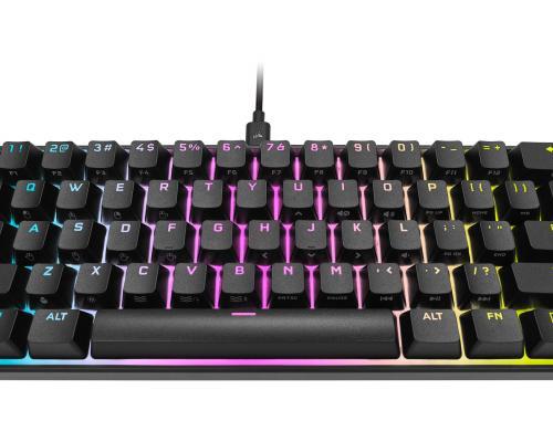 Corsair predstavuje 60 percentnú klávesnicu K65 RGB Mini