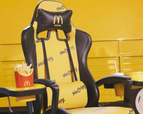 McDonald's vytvoril herné kreslo, ktoré môžete pokojne zamastiť